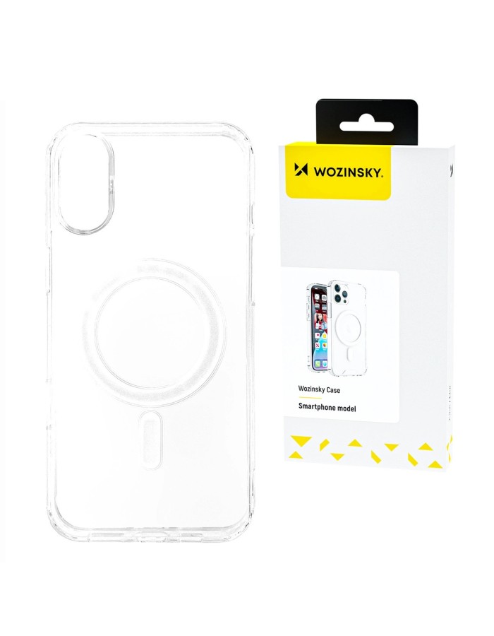 Wozinsky Ultra Clear MagSafe Case for Samsung Galaxy S24 FE - Clear