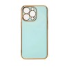 Lighting Color Case for Xiaomi Redmi Note 11 gel cover with gold frame mint Lighting Color Case for Xiaomi Redmi Note 11 gel cover with gold frame mint