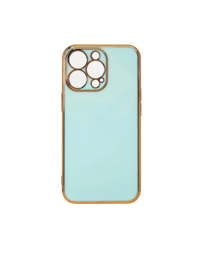 Lighting Color Case for Xiaomi Redmi Note 11 gel cover with gold frame mint Lighting Color Case for Xiaomi Redmi Note 11 gel cover with gold frame mint