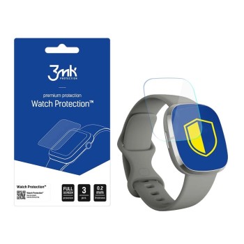 3mk Watch Protection ARC smartwatch screen protector for Fitbit Sense 3mk Watch Protection ARC smartwatch screen protector for Fitbit Sense