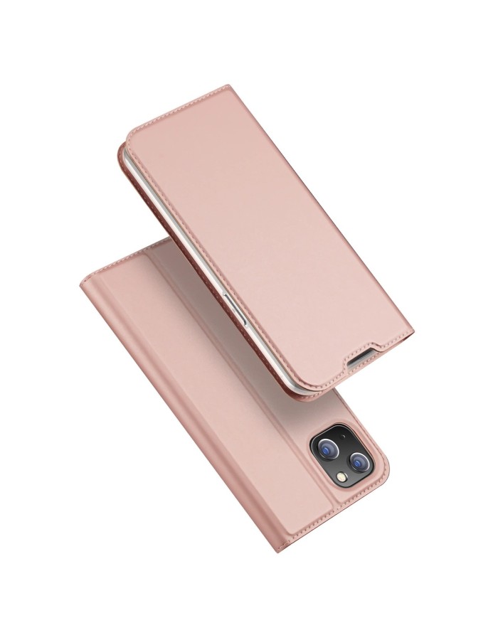 Dux Ducis Skin Pro Holster Flip Cover for iPhone 14 Plus pink