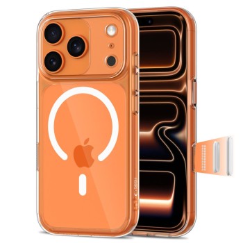 Tech-Protect Magpeak Magsafe CC Case for iPhone 17 Pro - Clear Tech-Protect Magpeak Magsafe CC Case for iPhone 17 Pro - Clear
