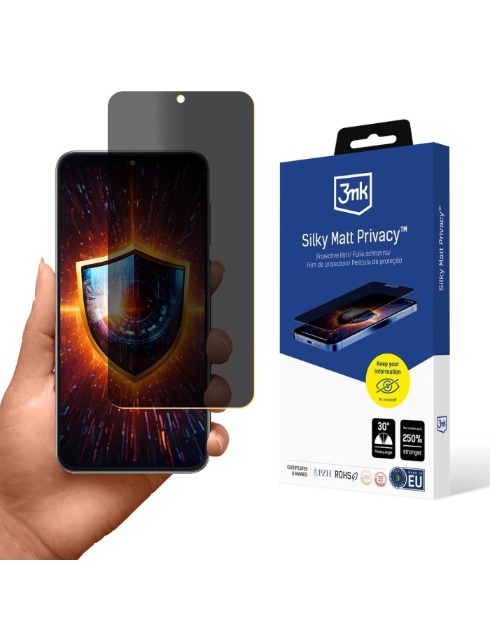 Privacy Screen Protector 3mk Silky Matt Privacy for Samsung Galaxy M56 Privacy Screen Protector 3mk Silky Matt Privacy for Samsung Galaxy M56