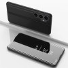Hard flip case for Samsung Galaxy S23 FE Clear View Case - black Hard flip case for Samsung Galaxy S23 FE Clear View Case - black