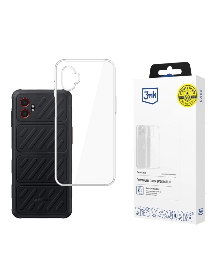 3mk Clear Case for Samsung Galaxy XCover 7 Pro - transparent