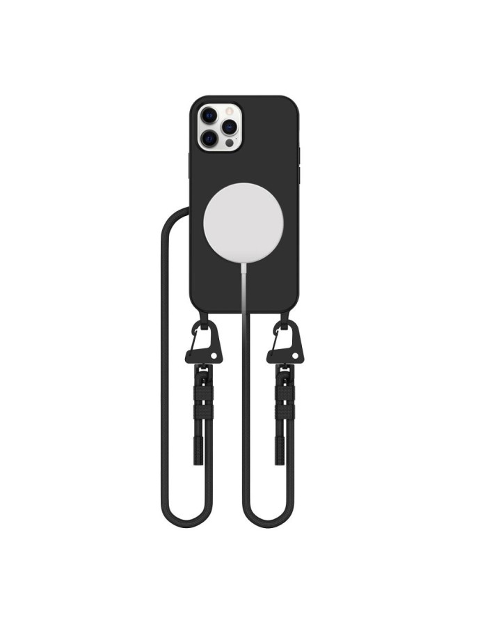 Tech-Protect MagNecklace MagSafe Case for iPhone 12 / 12 Pro - Black Tech-Protect MagNecklace MagSafe Case for iPhone 12 / 12 Pro - Black