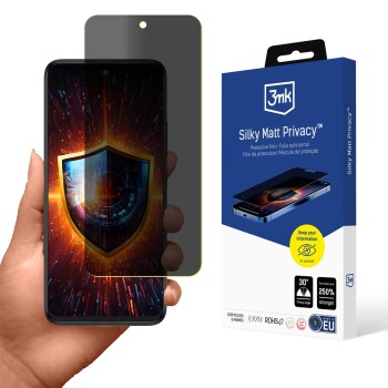 Privacy Screen Protector 3mk Silky Matt Privacy for TCL 605 / 60 SE Privacy Screen Protector 3mk Silky Matt Privacy for TCL 605 / 60 SE