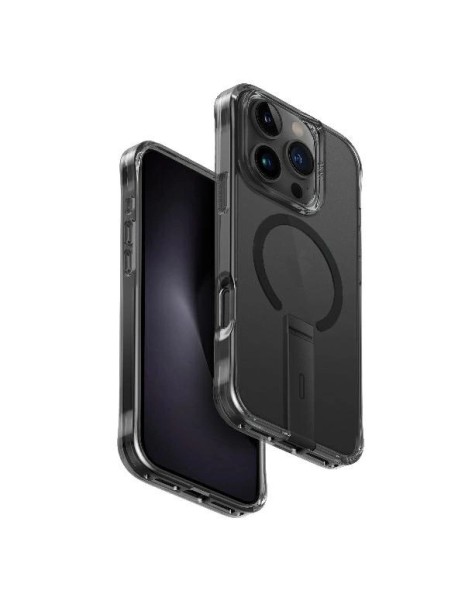 Uniq Eleva with Vertica Stand for iPhone 16 Pro - Black Uniq Eleva with Vertica Stand for iPhone 16 Pro - Black