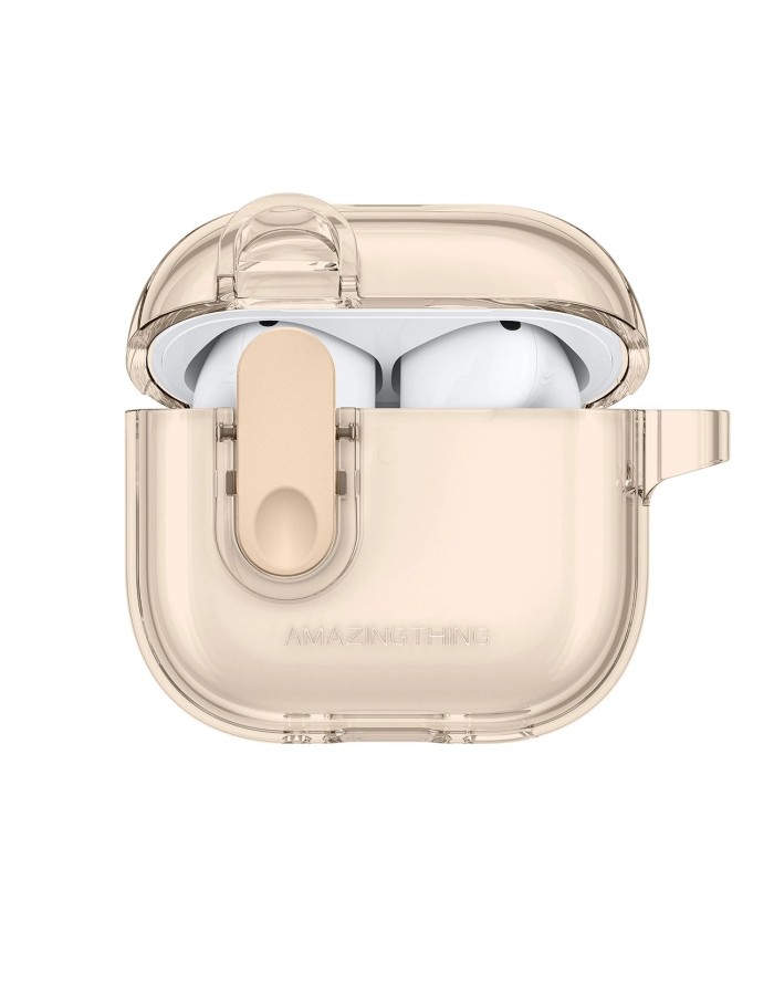 AmazingThing Minimal Case for AirPods 4 – Desert