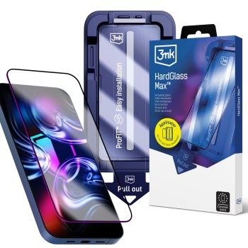 3mk HardGlass Max tempered glass for Samsung Galaxy S25 Ultra