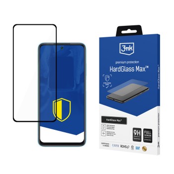 Reinforced Full Screen Tempered Glass 3mk HardGlass Max Black for Xiaomi Redmi 10 2022 Reinforced Full Screen Tempered Glass 3mk HardGlass Max Black for Xiaomi Redmi 10 2022