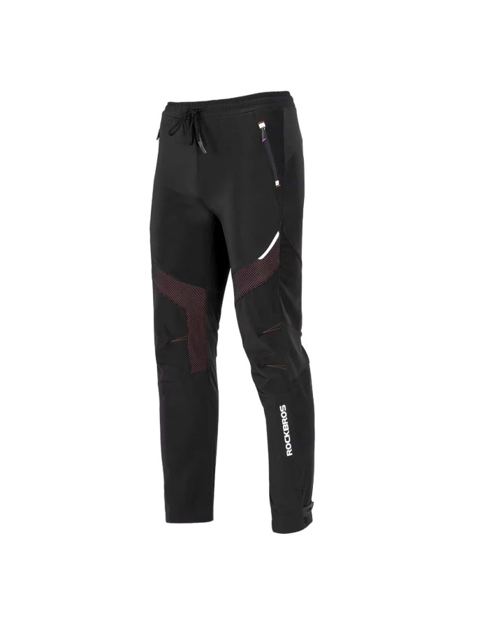 Rockbros Patrol Cycling Windproof Sports Pants Size XL - Black Rockbros Patrol Cycling Windproof Sports Pants Size XL - Black