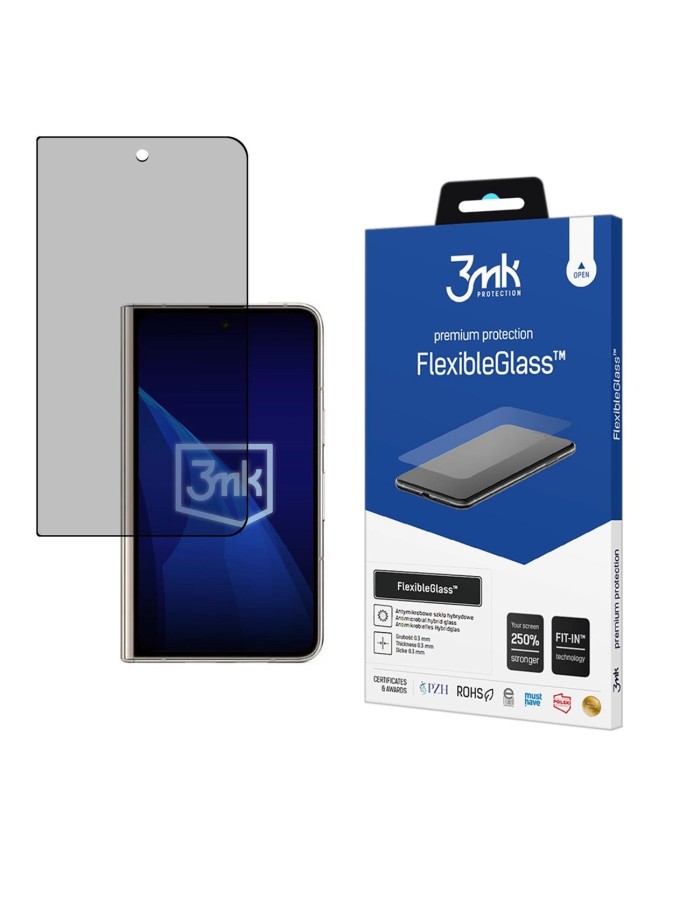 Tempered glass 3mk FlexibleGlass for Google Pixel Fold (front) Tempered glass 3mk FlexibleGlass for Google Pixel Fold (front)