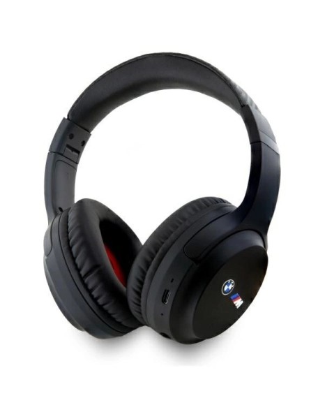 BMW Bluetooth ENC Headphones BMBHMIAV27MBCTK Black/Black Printed Logos BMW Bluetooth ENC Headphones BMBHMIAV27MBCTK Black/Black Printed Logos