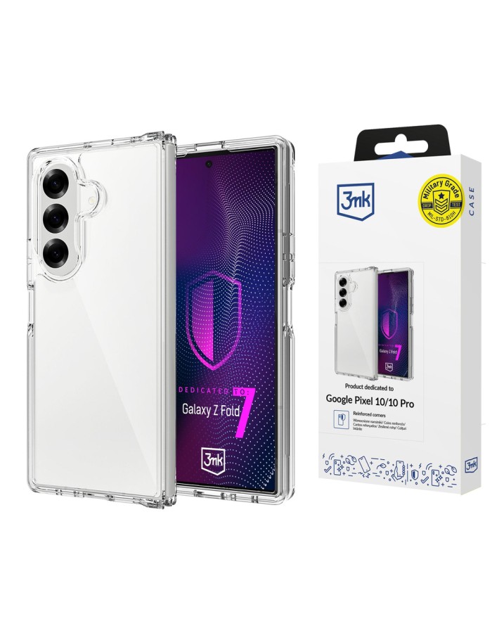 3mk Armor Case for Samsung Galaxy Z Fold 7 - Transparent 3mk Armor Case for Samsung Galaxy Z Fold 7 - Transparent