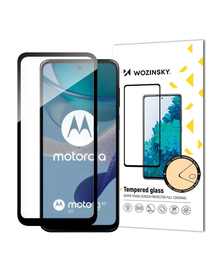 Wozinsky Full Glue Tempered Glass for Motorola Moto G53 Wozinsky Full Glue Tempered Glass for Motorola Moto G53