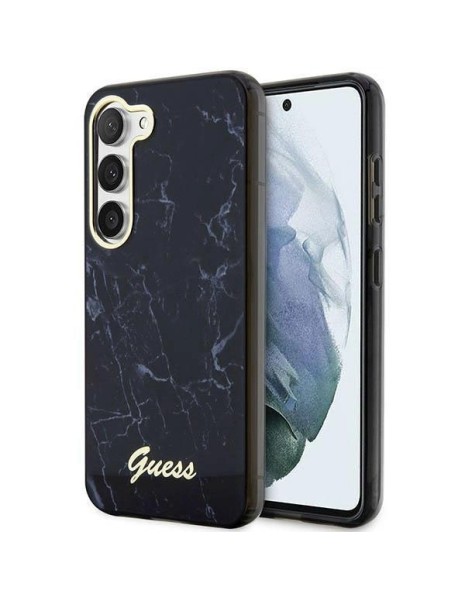 Guess GUHCS23SPCUMAK S23 S911 black/black hardcase Marble