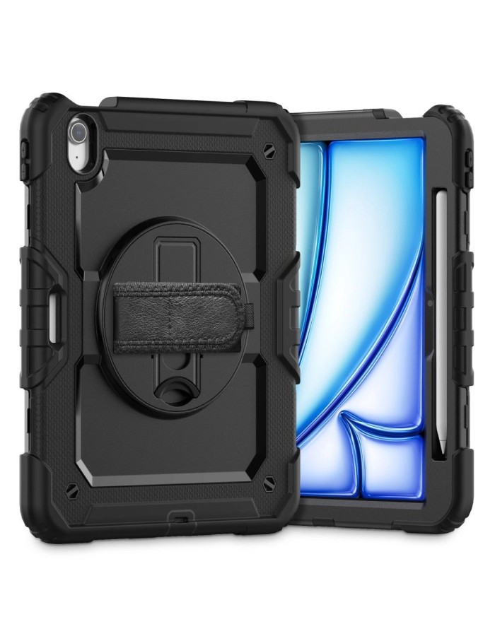 Tech-Protect Solid360 Case for iPad Air 11" (2024/2025/2026) - Black