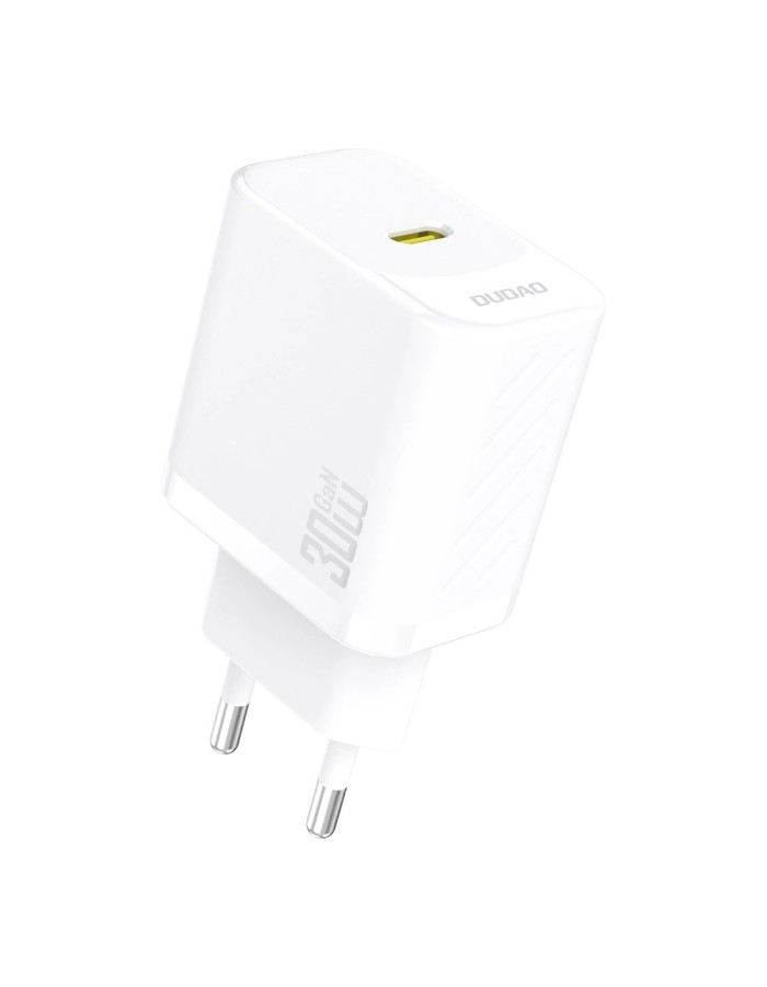 Dudao A27P 30W PD GaN USB-C Wall Charger - White