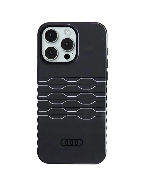 Audi IML MagSafe case for iPhone 15 Pro Max - black