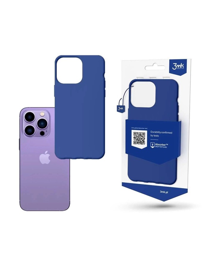 3mk Matt Case for iPhone 14 Pro - Blue