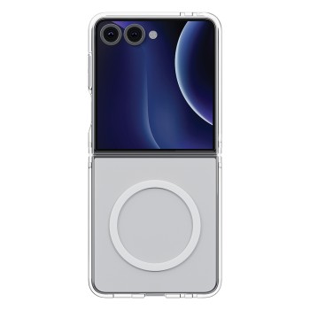 Uniq LifePro Xtreme Magclick Charging Case for Samsung Galaxy Z Flip 7 - Transparent