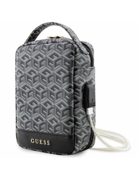 Guess Bag GUHBHGCFSEK Organizer black/black GCube Stripe Guess Bag GUHBHGCFSEK Organizer black/black GCube Stripe
