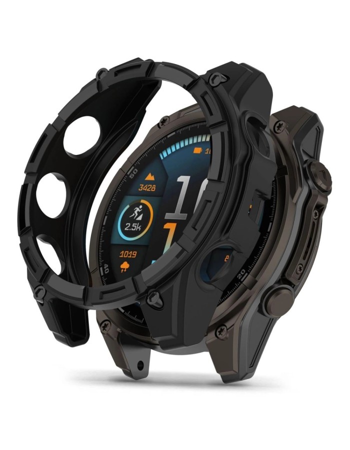 Tech-Protect Defense Air Case for Garmin Fenix 8 51mm - Black