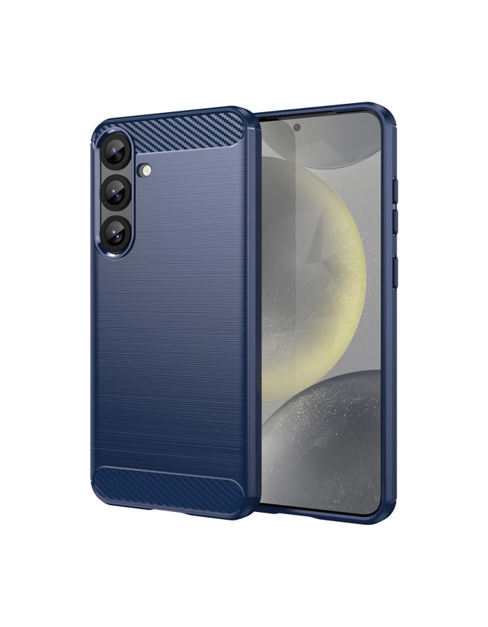 Carbon Case for Samsung Galaxy S25+ - Blue Carbon Case for Samsung Galaxy S25+ - Blue