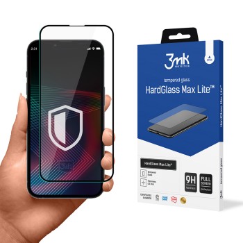 Tempered Glass for iPhone 14 Plus / 13 Pro Max 9H 3mk HardGlass Lite Series Tempered Glass for iPhone 14 Plus / 13 Pro Max 9H 3mk HardGlass Lite Series