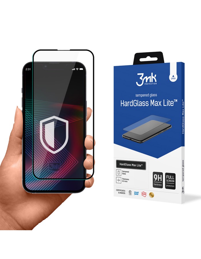 Tempered Glass for iPhone 14 Plus / 13 Pro Max 9H 3mk HardGlass Lite Series