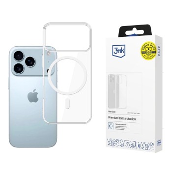 3mk Clear MagCase for Apple iPhone 17 Pro - transparent