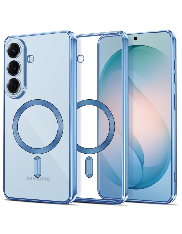 Tech-Protect MagFlex MagSafe Case for Samsung Galaxy S26 - Transparent Blue Tech-Protect MagFlex MagSafe Case for Samsung Galaxy S26 - Transparent Blue