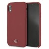 Mercedes Silicone Line iPhone Xr Case - Red Mercedes Silicone Line iPhone Xr Case - Red