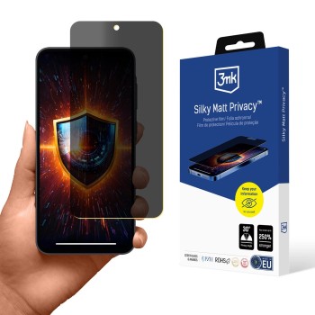 Privacy Film 3mk Silky Matt Privacy for Samsung Galaxy A35 / A55 5G Privacy Film 3mk Silky Matt Privacy for Samsung Galaxy A35 / A55 5G