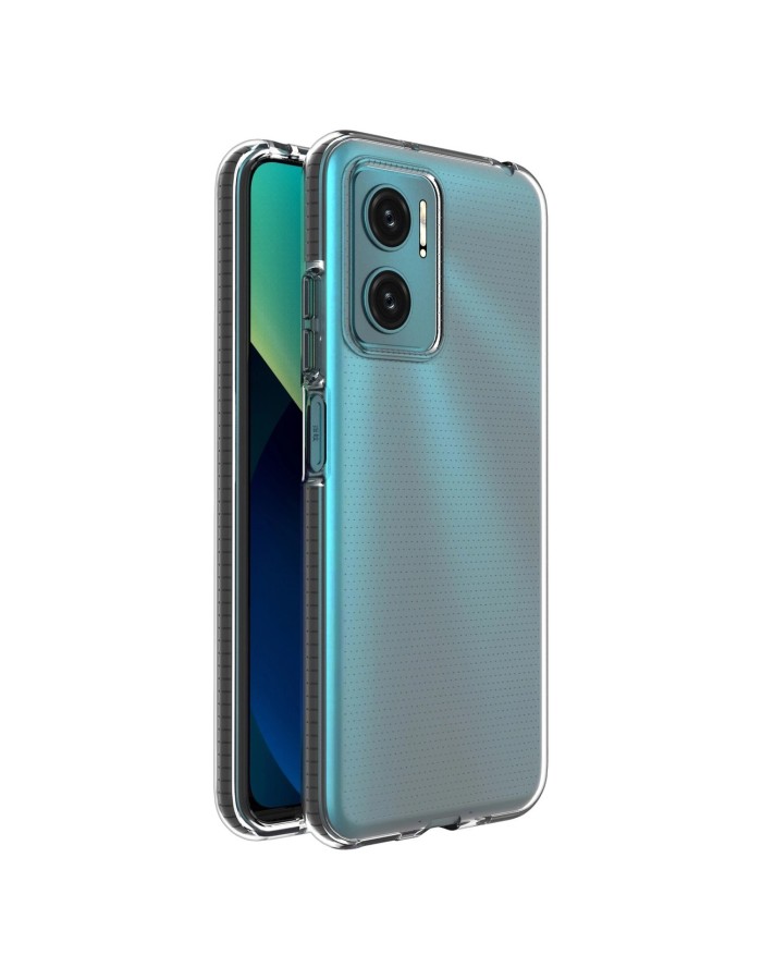 Spring Case cover gel TPU cover with colored frame for Xiaomi Redmi 10 black Spring Case cover gel TPU cover with colored frame for Xiaomi Redmi 10 black