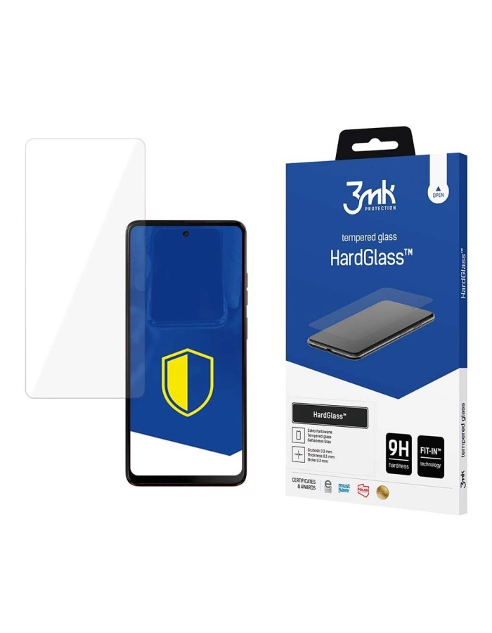 9H 3mk HardGlass™ glass for Motorola Moto G04/G24/G34 5G 9H 3mk HardGlass™ glass for Motorola Moto G04/G24/G34 5G
