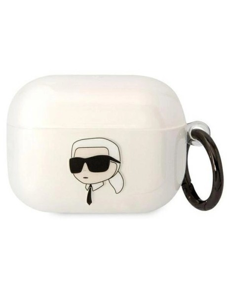 Karl Lagerfeld KLAPHNIKTCT AirPods Pro cover transparent Karl`s Head
