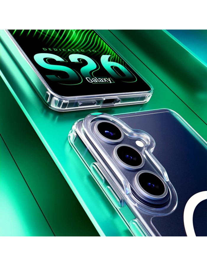 3mk Armor MagCase for Samsung Galaxy S26 Pro - Transparent