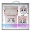 Nimmy Big Eyed Pet 2.0 Cat 3-in-1 Phone Bag + Wallet + Tracker Case - Pink Nimmy Big Eyed Pet 2.0 Cat 3-in-1 Phone Bag + Wallet + Tracker Case - Pink