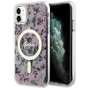 Guess GUHMN61HCFWSP iPhone 11 / Xr 6.1" pink/pink hardcase Flower MagSafe Guess GUHMN61HCFWSP iPhone 11 / Xr 6.1" pink/pink hardcase Flower MagSafe