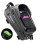 Rockbros B68 Bike Pannier for Frame, Armored, with Phone Pocket and Cover, 1.7L - Black