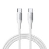 Joyroom S-A28 Flash Series 60W USB-C - USB-C Cable 1m - White