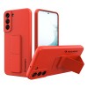 Wozinsky Kickstand Case silicone case with stand for Samsung Galaxy S22+ red Wozinsky Kickstand Case silicone case with stand for Samsung Galaxy S22+ red