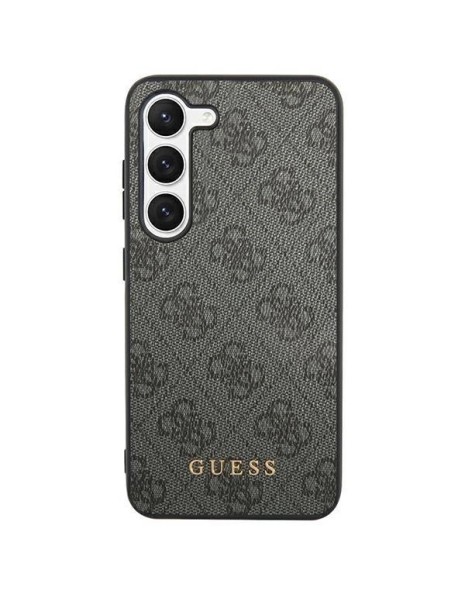 Guess 4G Metal Gold Logo case for Samsung Galaxy S24 Ultra - black