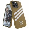 Adidas OR Molded Case PU for iPhone 13 Pro Max - Beige and Gold Adidas OR Molded Case PU for iPhone 13 Pro Max - Beige and Gold