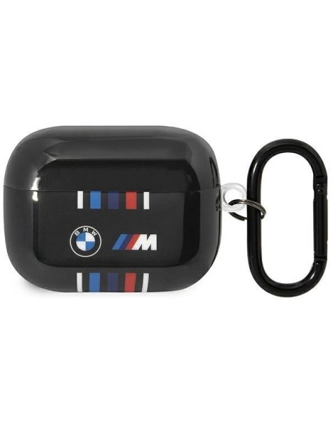 BMW BMAP22SWTK AirPods Pro cover black/black Multiple Colored Lines
