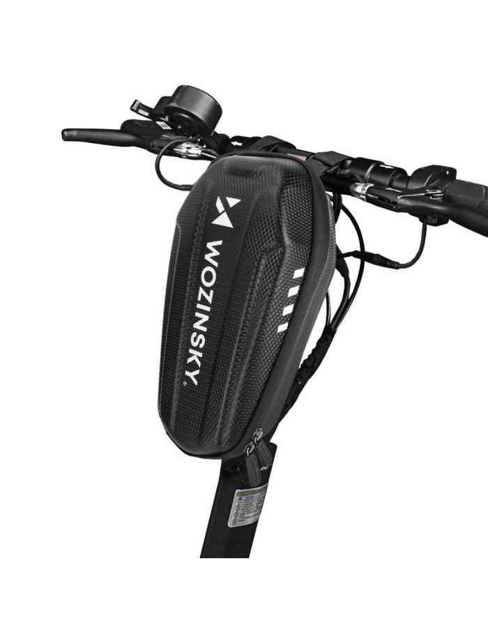 Wozinsky Waterproof Scooter Handlebar Bag 2L Black (WSB3BK) Wozinsky Waterproof Scooter Handlebar Bag 2L Black (WSB3BK)