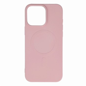 Liquid Silicone Case MagSafe for iPhone 16 Pro Max - light pink Liquid Silicone Case MagSafe for iPhone 16 Pro Max - light pink