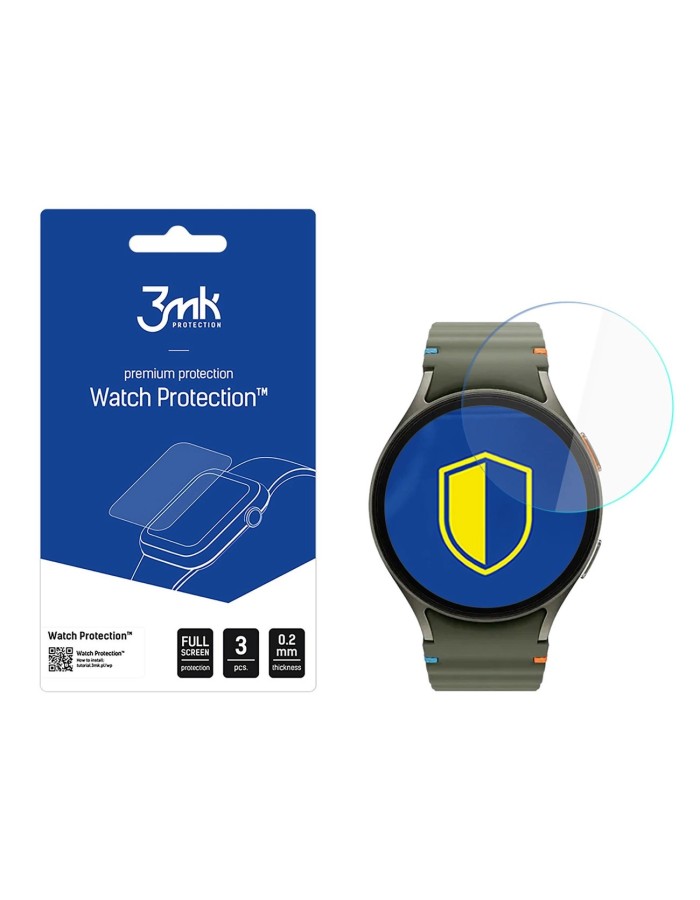Tempered Glass 3mk Watch Protection FlexibleGlass for Samsung Galaxy Watch 7 (40mm)
